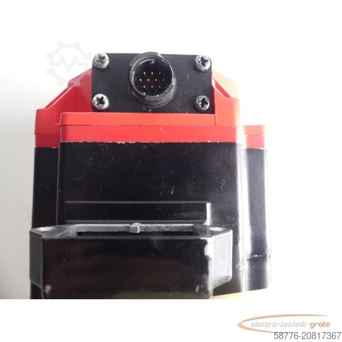 Besturingsunit Fanuc A06B-0213-B100 Servomotor ohne Typenschild mit Pulsecoder A860-360-T001