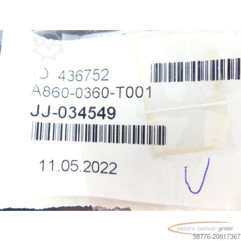 Besturingsunit Fanuc A06B-0213-B100 Servomotor ohne Typenschild mit Pulsecoder A860-360-T001