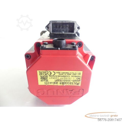 Besturingsunit Fanuc A06B-2218-B000 AC Servomotor SN: C226F1A4A mit Pulsecoder A860-2050-T321
