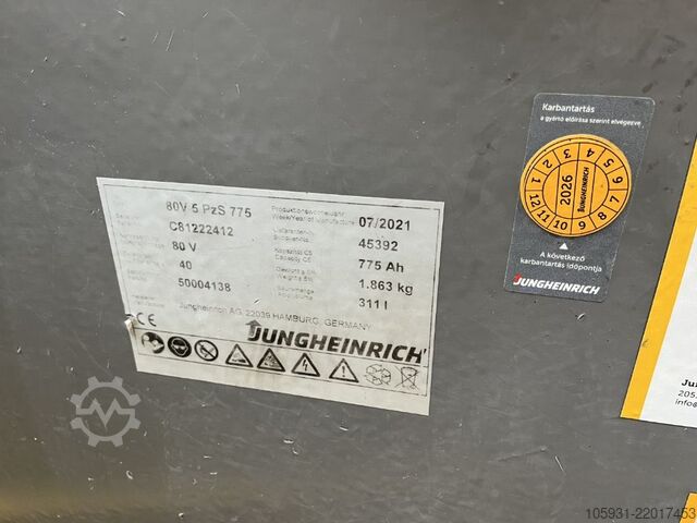 Elektrikli 4 tekerlekli forklift Jungheinrich EFG535k