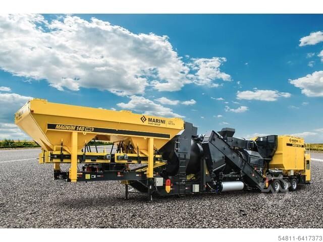 Planta misturadora de asfalto Sonstige/Other Marini Magnum 140 mobile asphalt plant