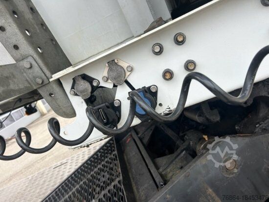 Kippers oplegger MEGA ALU-KASTENMULDE 55M³, SAF-ACHSEN, ROLLPLANE, KOMBIKLAPPE, STEHPODEST