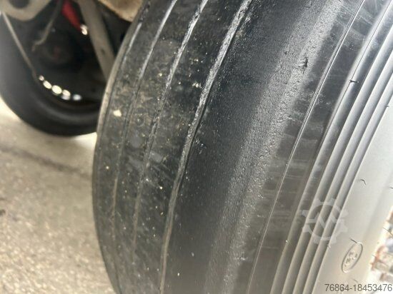 Kippers oplegger MEGA ALU-KASTENMULDE 55M³, SAF-ACHSEN, ROLLPLANE, KOMBIKLAPPE, STEHPODEST