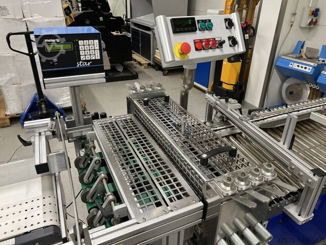 Gyűrő- és hajtogatógép Heidelberg Stahlfolder + Popp Maschinenbau SRT + MWS