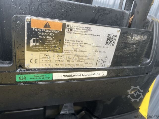 LPG gaffeltrucks Hyster H4.5FT