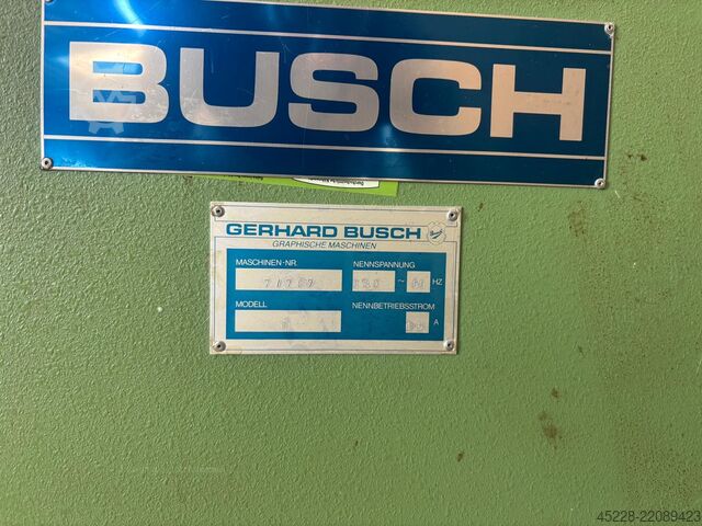διατρητική μηχανή Busch B