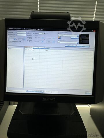 Messsystem KEYENCE IM-6600 + IM-6120