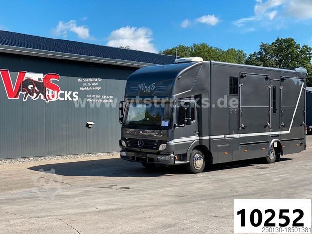 Cattle truck MERCEDES-BENZ Atego 818 Pferdetransporter