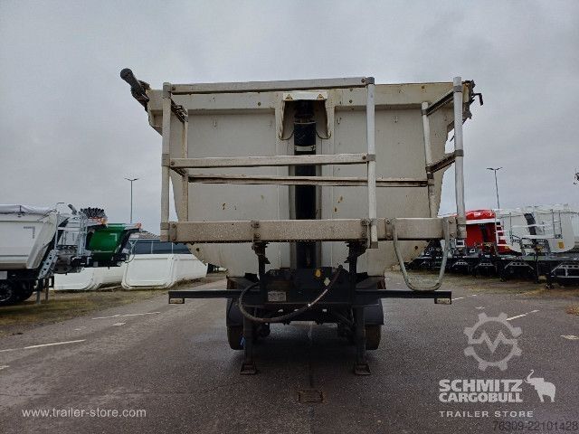 Tiptrailer Meiller Kipper Stahlrundmulde 26m³