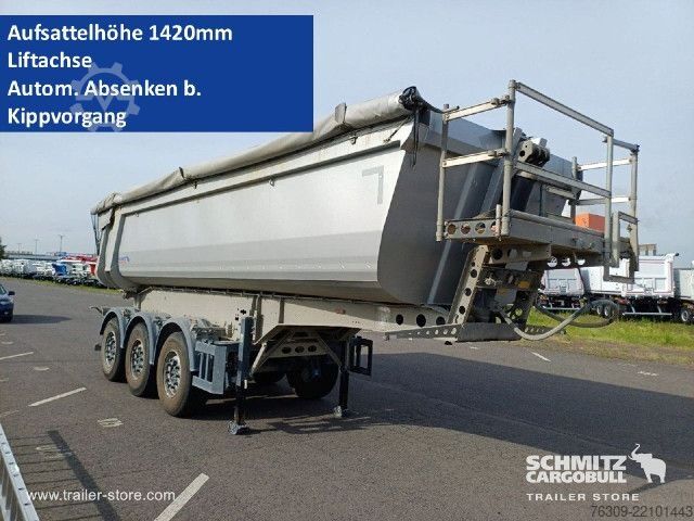 Tiptrailer Schmitz Cargobull Kipper Stahlrundmulde 24m³