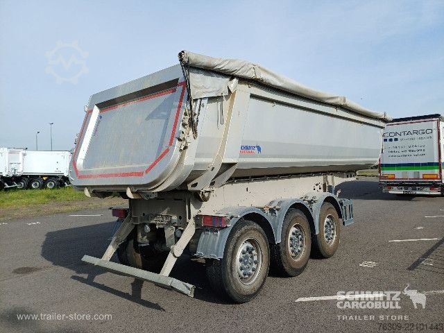 Tiptrailer Schmitz Cargobull Kipper Stahlrundmulde 24m³