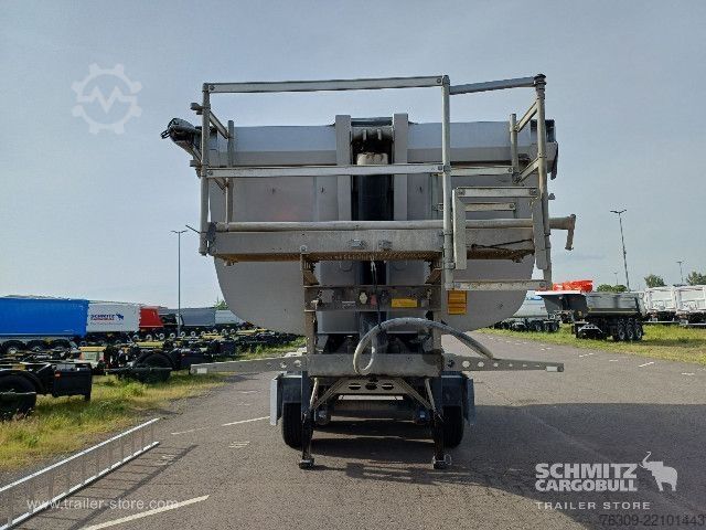 Tiptrailer Schmitz Cargobull Kipper Stahlrundmulde 24m³