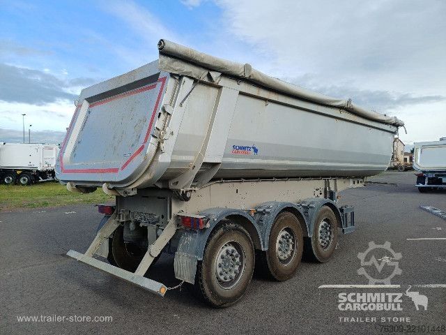 Tiptrailer Schmitz Cargobull Kipper Stahlrundmulde 24m³