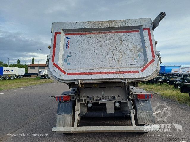 Tiptrailer Schmitz Cargobull Kipper Stahlrundmulde 24m³