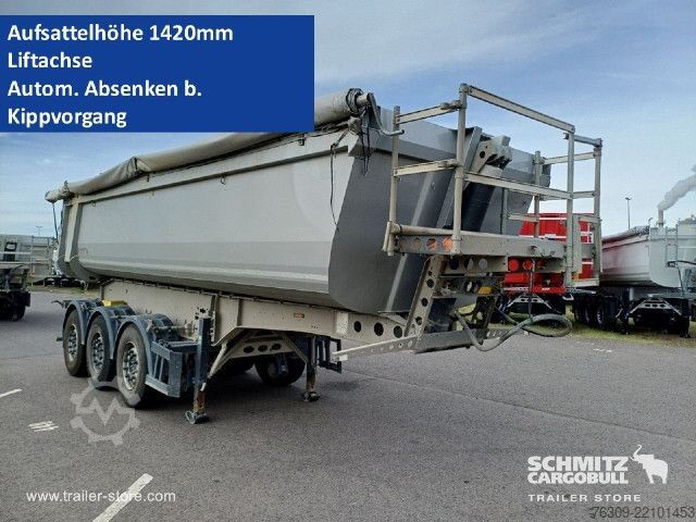 Tiptrailer Schmitz Cargobull Kipper Stahlrundmulde 24m³