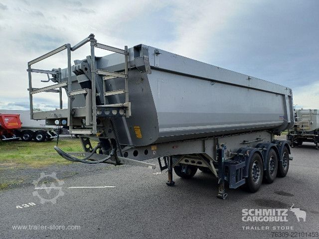 Tiptrailer Schmitz Cargobull Kipper Stahlrundmulde 24m³