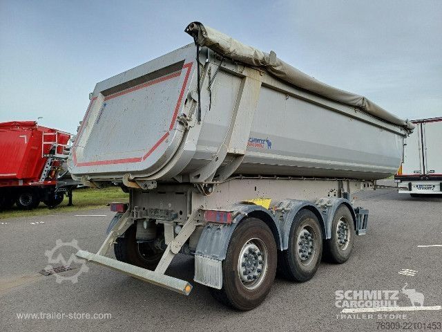 Tiptrailer Schmitz Cargobull Kipper Stahlrundmulde 24m³