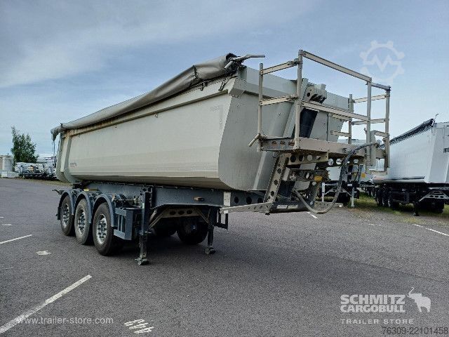 Tiptrailer Schmitz Cargobull Kipper Stahlrundmulde 24m³