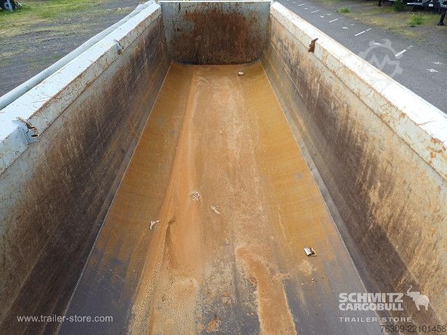Tiptrailer Schmitz Cargobull Kipper Stahlrundmulde 24m³