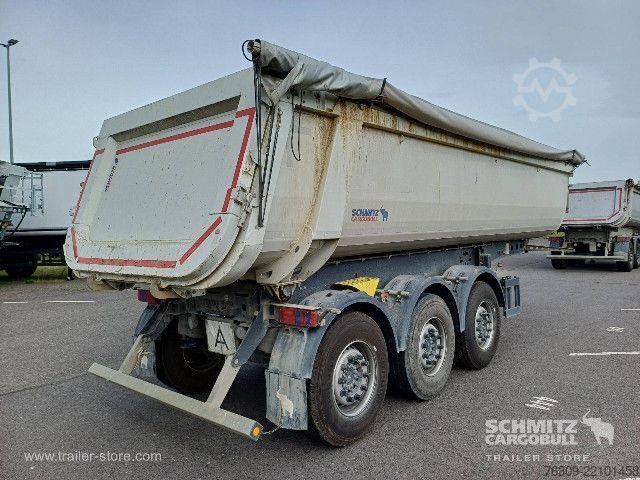 Tiptrailer Schmitz Cargobull Kipper Stahlrundmulde 24m³
