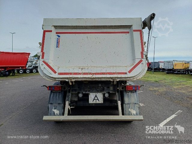 Tiptrailer Schmitz Cargobull Kipper Stahlrundmulde 24m³