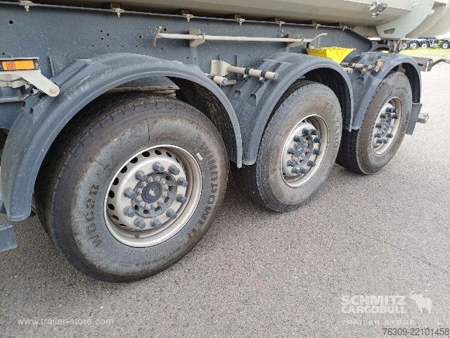 Tiptrailer Schmitz Cargobull Kipper Stahlrundmulde 24m³