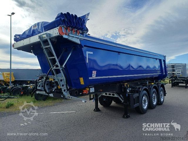 Tiptrailer Schmitz Cargobull Kipper Stahlrundmulde 24m³