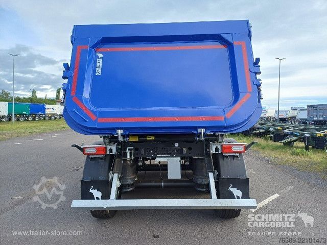 Tiptrailer Schmitz Cargobull Kipper Stahlrundmulde 24m³