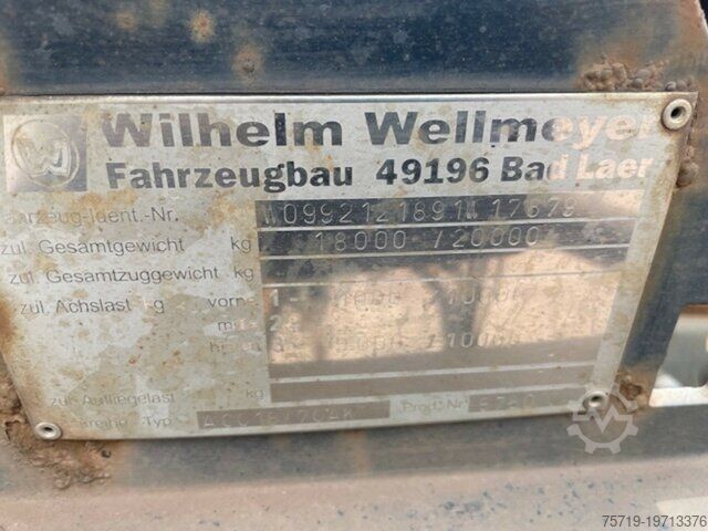 Speciale doeleinden vrachtwagen  Wellmeyer ASK / ATL