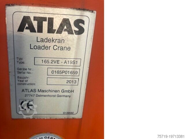 Vuilniswagen DAF 85.460 + Kraker Waalking Floor/Kran