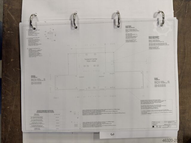 Automatische Schwenkbiegemaschine - 4 mm TRUMPF TruBend Center 7030