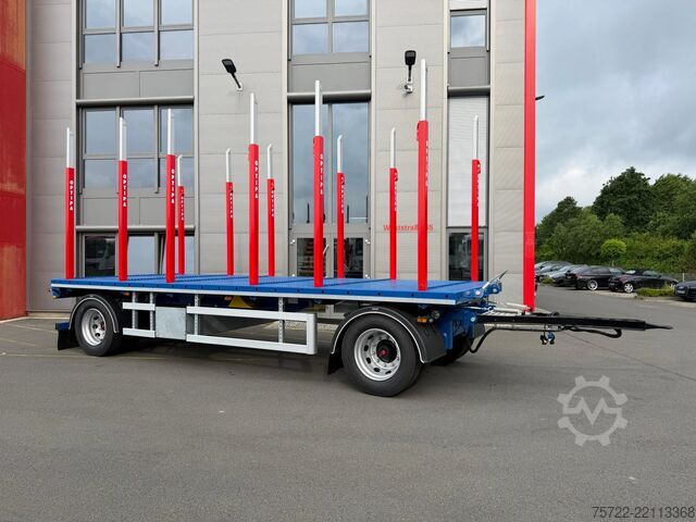 Μεταφορέας ξυλείας PAVIC HPA 27 68Z / Plattform 3-Achser  Blatt-Federung...