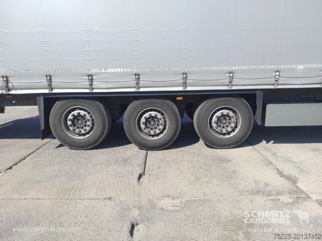 Auflieger mit Pritsche & Plane Schmitz Cargobull Curtainsider Standard