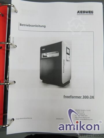 3D nyomtató Freeformer AKF Arburg 300-3X