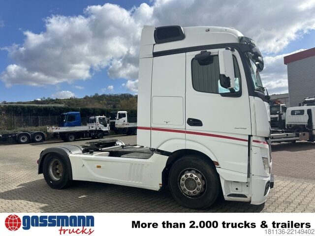 Standardní tahač Mercedes-Benz Actros 1845 LS 4x2, StreamSpace, Kipphydraulik