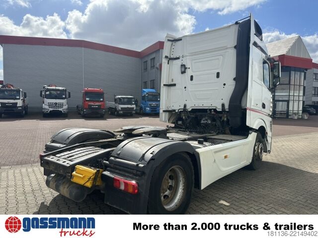 Standardní tahač Mercedes-Benz Actros 1845 LS 4x2, StreamSpace, Kipphydraulik