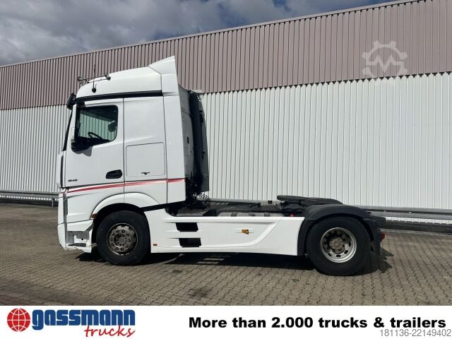 Standardní tahač Mercedes-Benz Actros 1845 LS 4x2, StreamSpace, Kipphydraulik