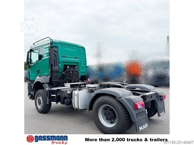 Standardní tahač MAN TGS 18.480 4X4 BL SA, Kipphydraulik