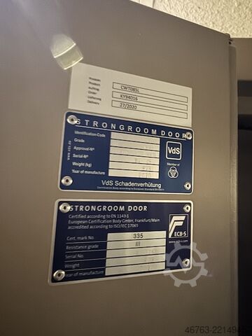 Klimatizovani sef tipa kontejnera Strongroomdoor CWT085L 