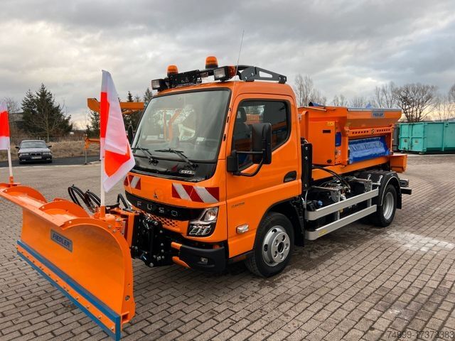 Altro FUSO CANTER 6S15 ABROLLKIPPER Winterdienst