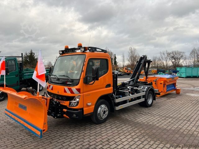 Altro FUSO CANTER 6S15 ABROLLKIPPER Winterdienst