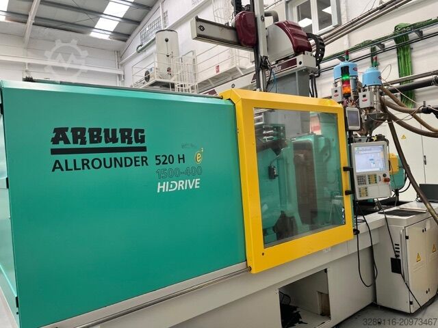 Máquina de moldagem por injeção ARBURG ALLROUNDER 520 H 1500-400