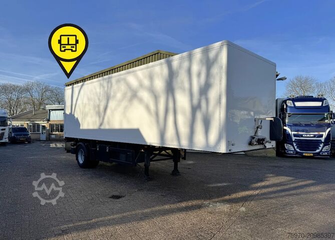 Bavul Berger 1xBPW CITY-TRAILER + DHOLLANDIA