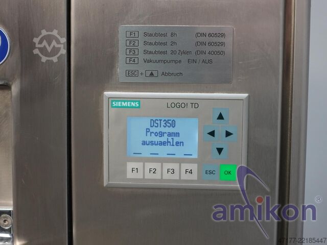 Toz test odası toz odası Testzentrum Baden Primus Engineering DST350