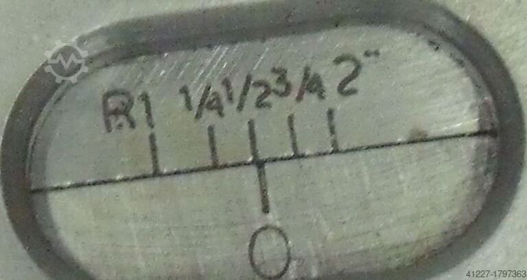 Thread cutting head with Strehler jaws Rems 1"-2"