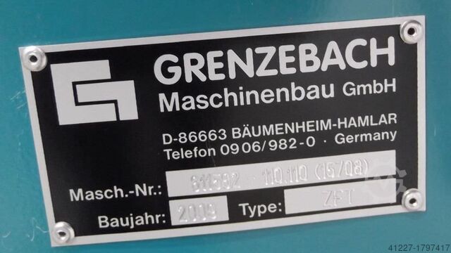 Transportband Grenzebach mit Zentriereinheit