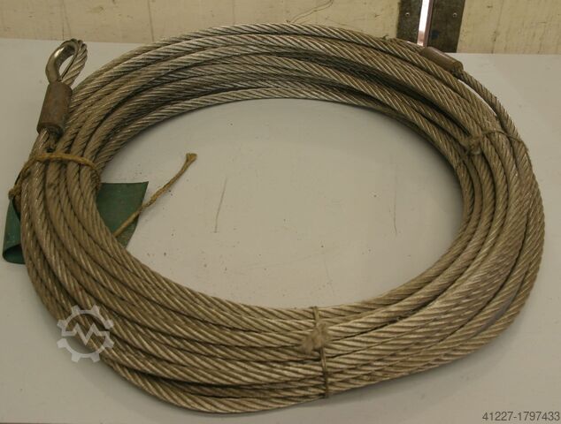 Kranseil Ø 14 mm 45 m Edelstahl Drallarm