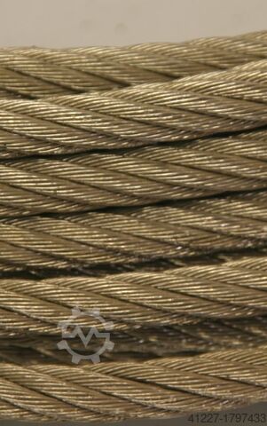 Kranseil Ø 14 mm 45 m Edelstahl Drallarm