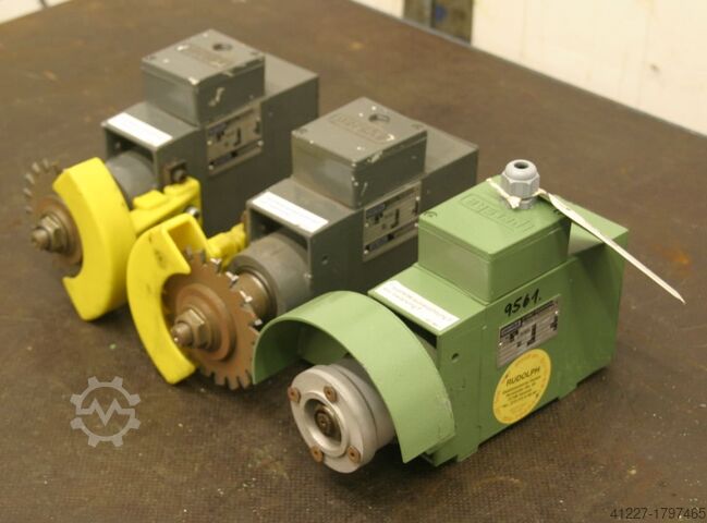 Frezen van motor voor rand verwerking van machines Perske VS 30.06-2