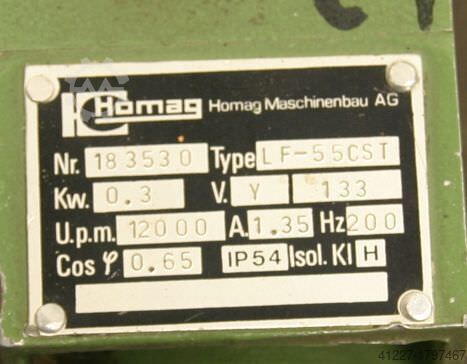 Φρεζάρισμα κινητήρα για άκρη μηχανήματα επεξεργασίας Homag LF-55CST